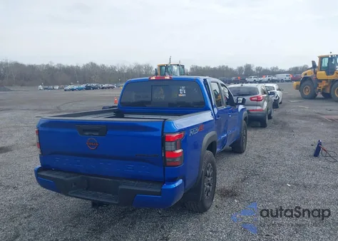 2024 Nissan Frontier Pro-4X 4X4 z USA, uszkodzony, nr VIN 1N6ED1EK1RN656909